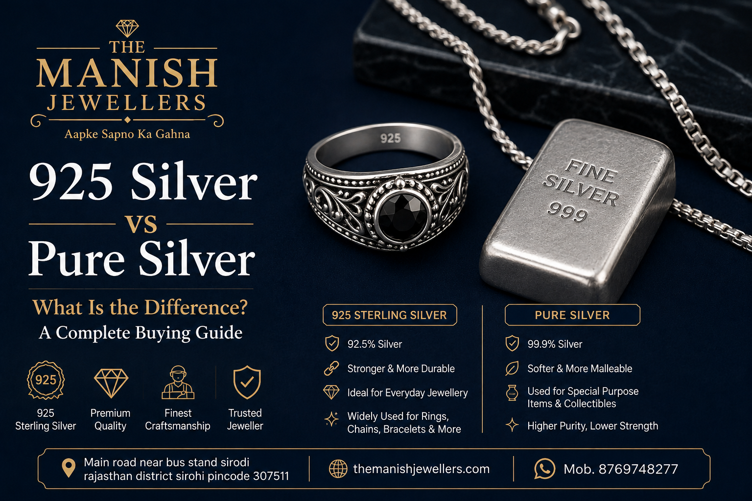 925 silver vs pure silver